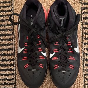 Nike Hyperdunk Black and Red Sports Basketball Shoes